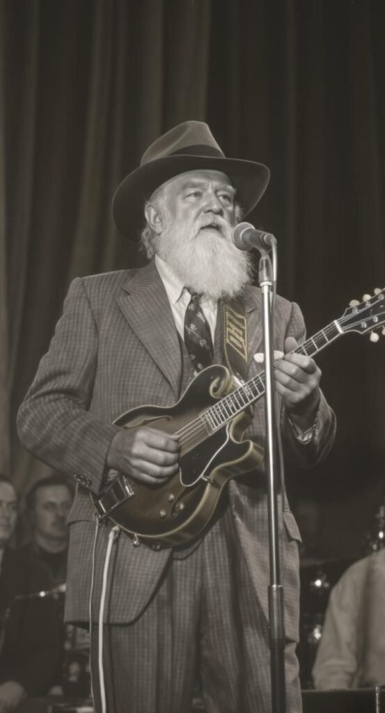Bill Monroe performing live in 1940s